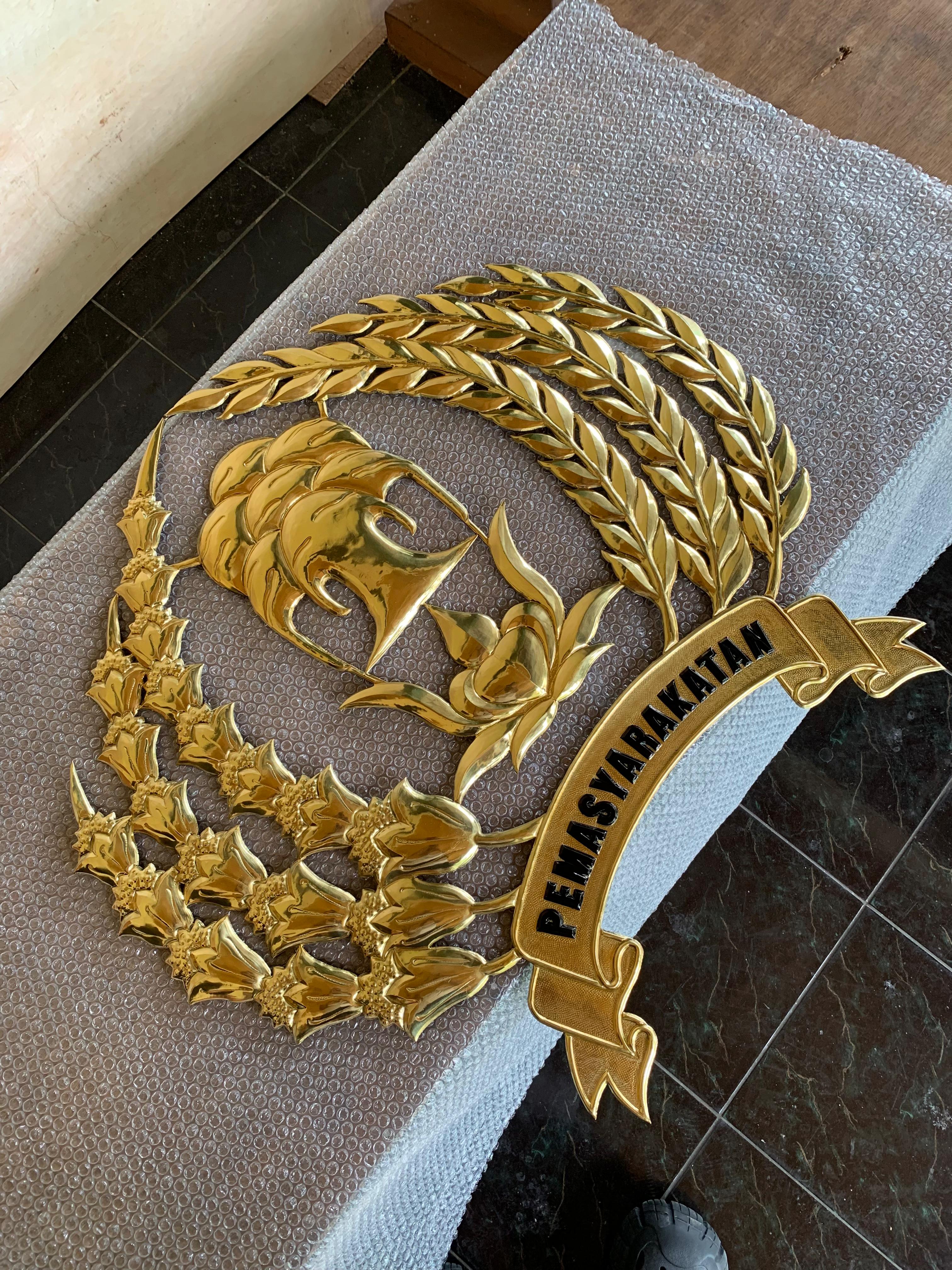 Brass Logo Direktorat Jenderal Pemasyarakatan