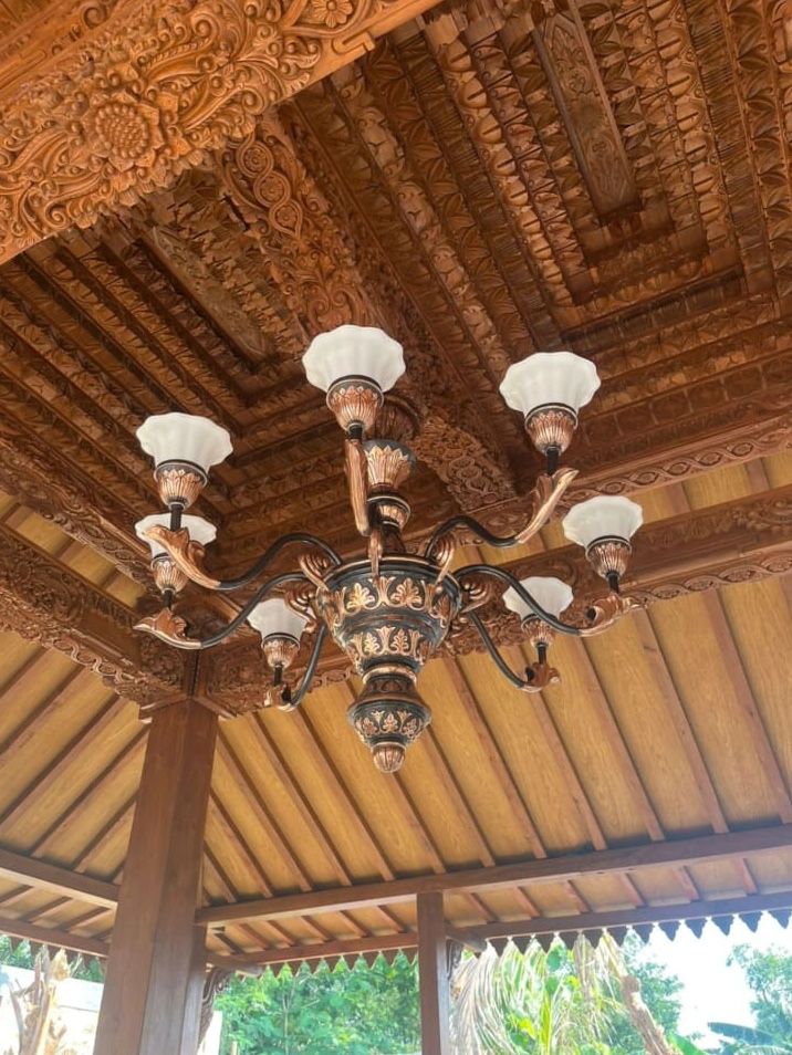 Lampu Robyong Dekorasi Joglo