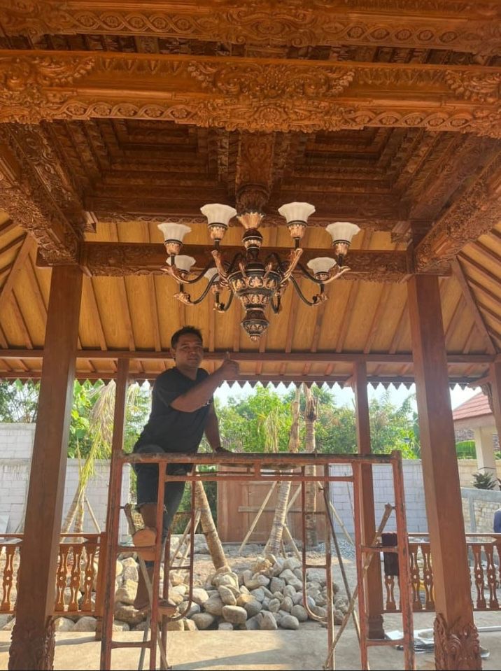 Lampu Robyong Dekorasi Joglo